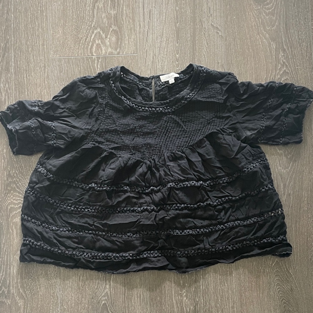 Elegant Black Women's Top